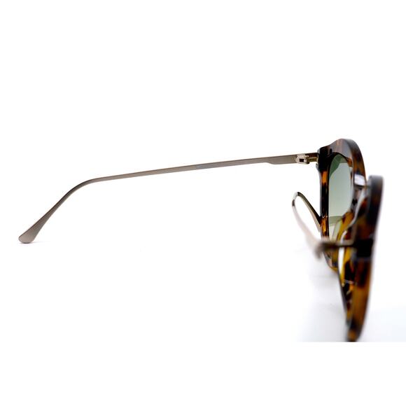 NEW TOM FORD CHLOE TF663/S 55P HAVANA GREEN AUTHENTIC SUNGLASSES - Picture 10 of 13